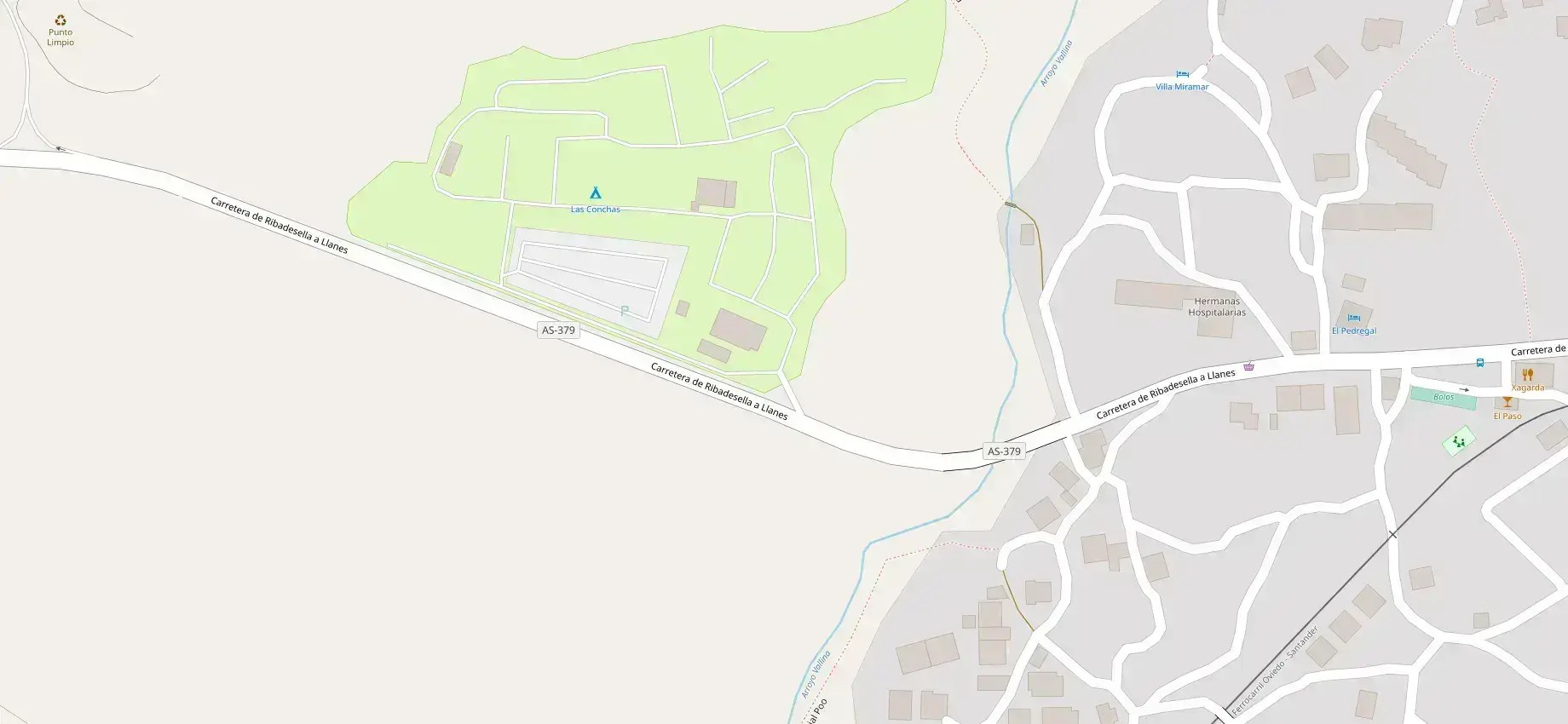 Camping Las Conchas In Llanes Spain 2026 Book Your Camping On Camping Las Conchas Map 612444.webp