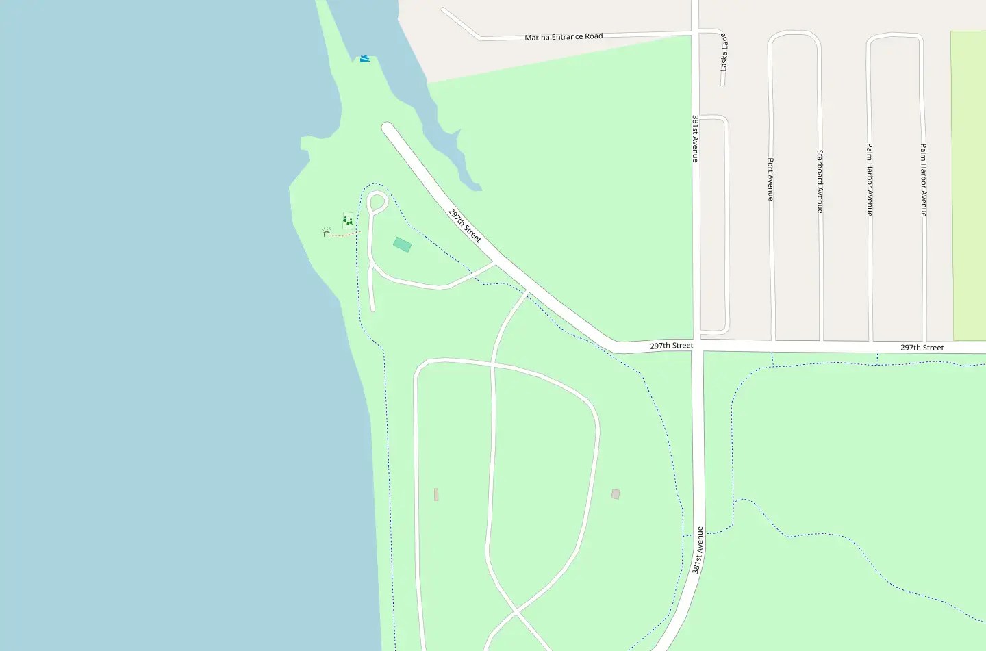 North Point Recreation Area In Lake Andes United States Of America North Point Recreation Area Map 804840.webp
