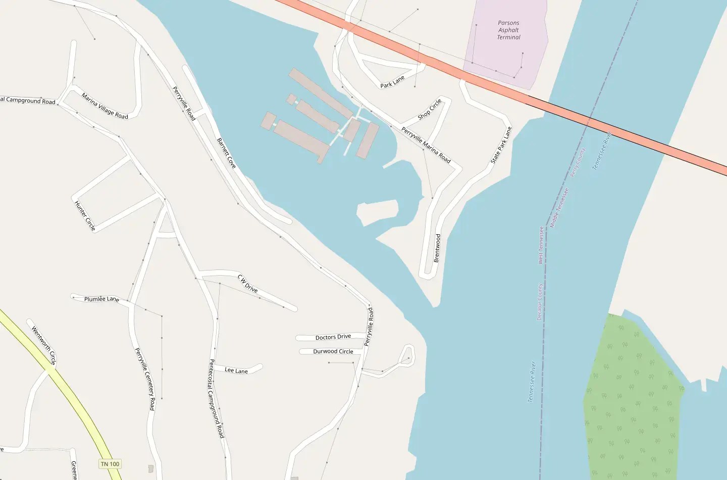 Perryville Campground In Parsons United States Of America 2026 Perryville Campground Map 805532.webp