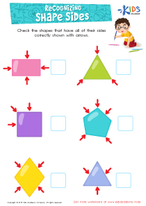 2nd grade geometry worksheets common core math shapes free printables for second grade