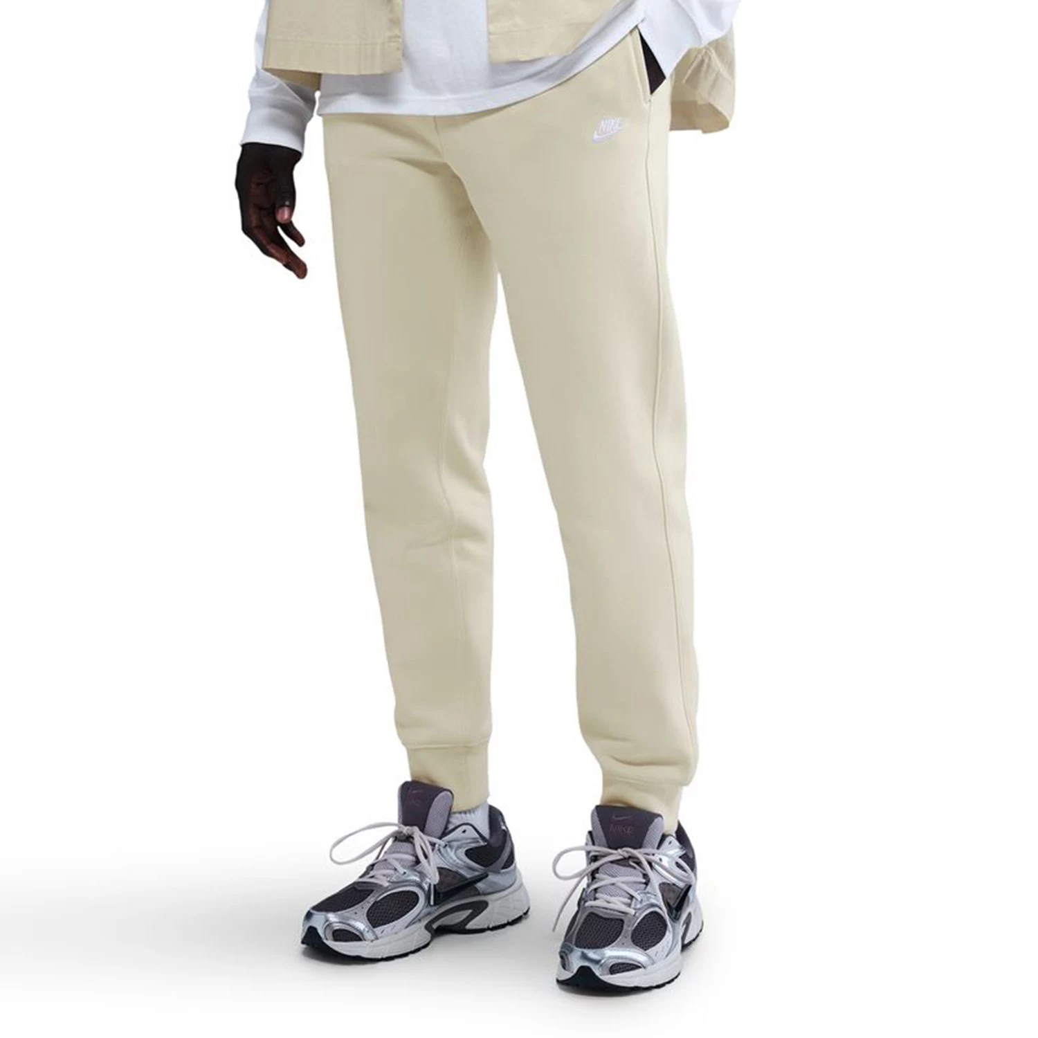 ONLY .75 (regularly )  Nike Club Fleece Joggers (Light Khaki)