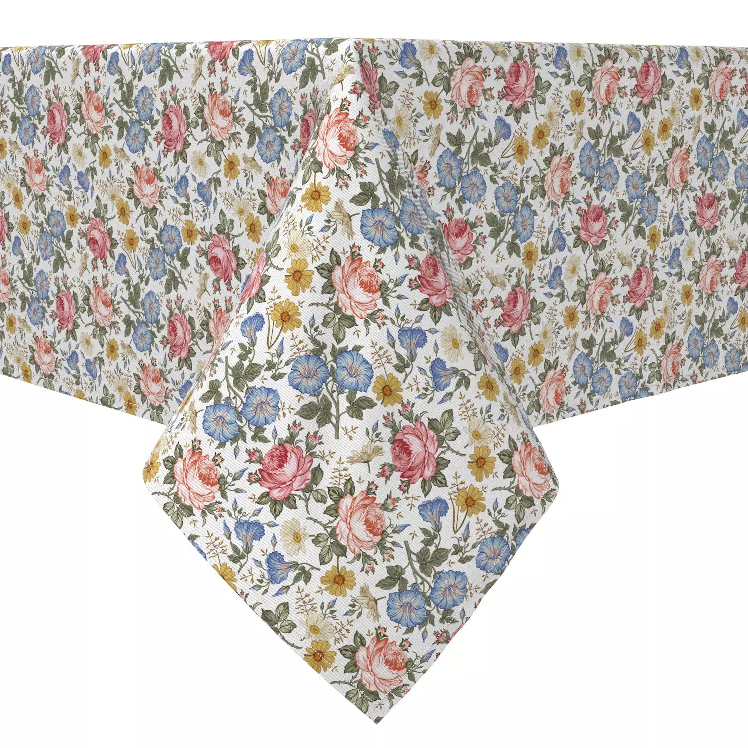 Flower Rectangular Tablecloth - Desktop Light Designs for Desktop