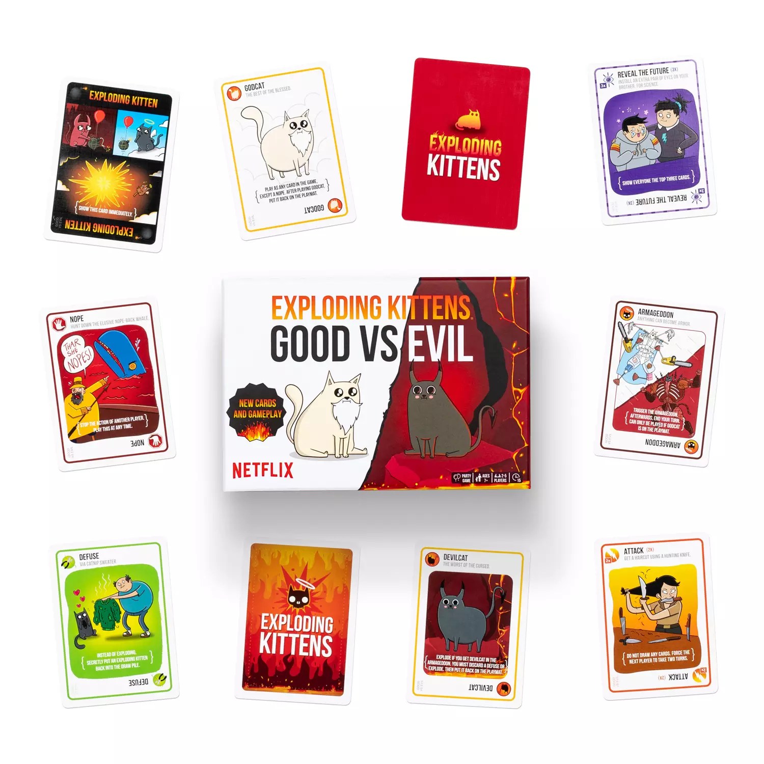 Exploding Kittens Good Vs Evil 2023 Board Game Wikia - Mountain Wallpapers - Elegant High Resolution Collection