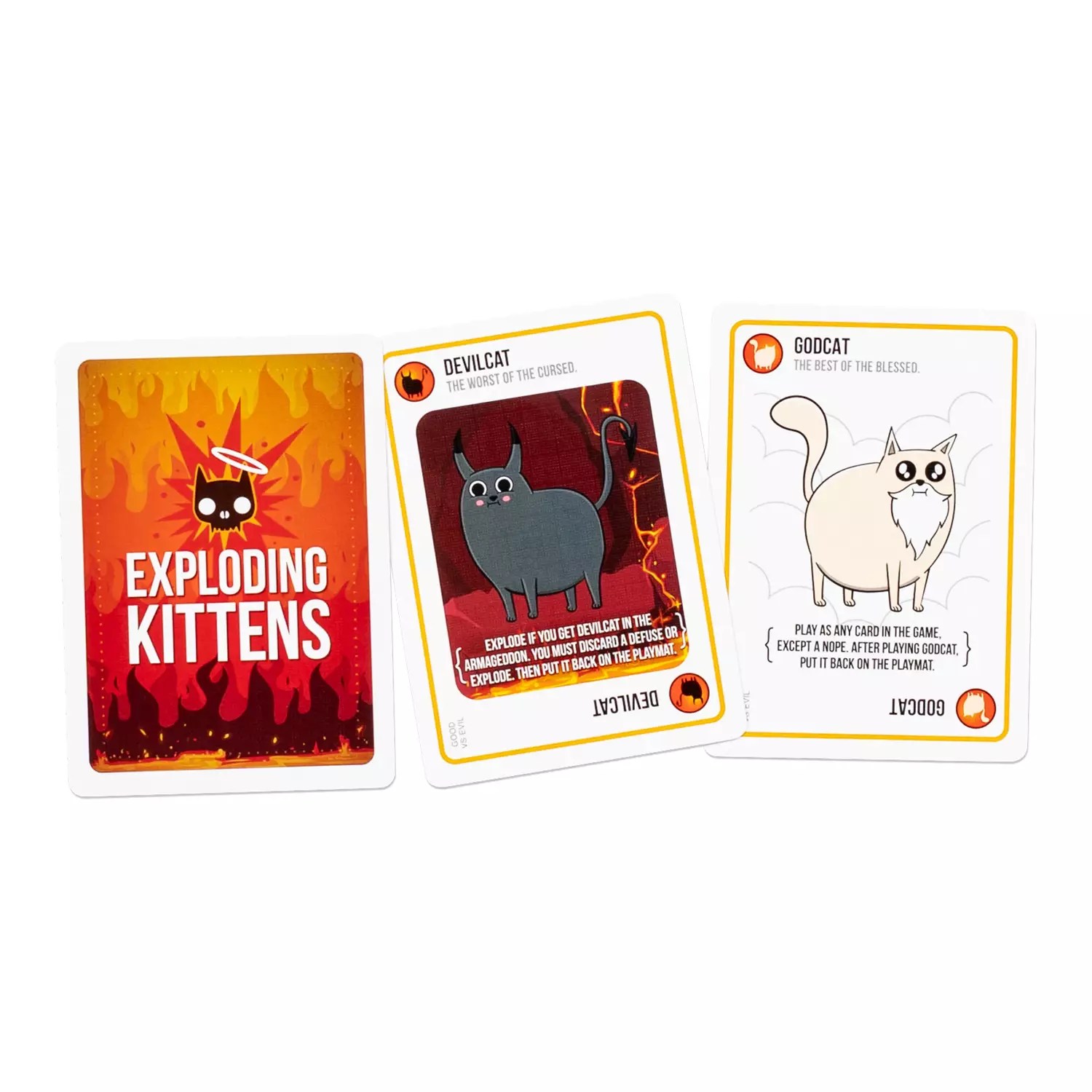 Exploding Kittens Good Vs Evil 2023 Board Game Wikia - Premium Landscape Background Gallery - Retina