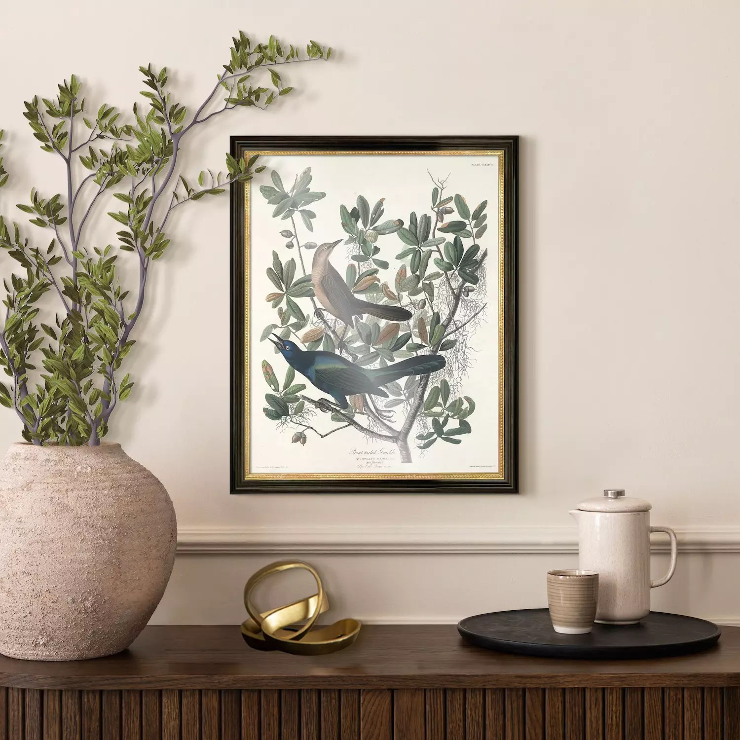 Belle Maison Framed - Best Dark Illustrations in Retina