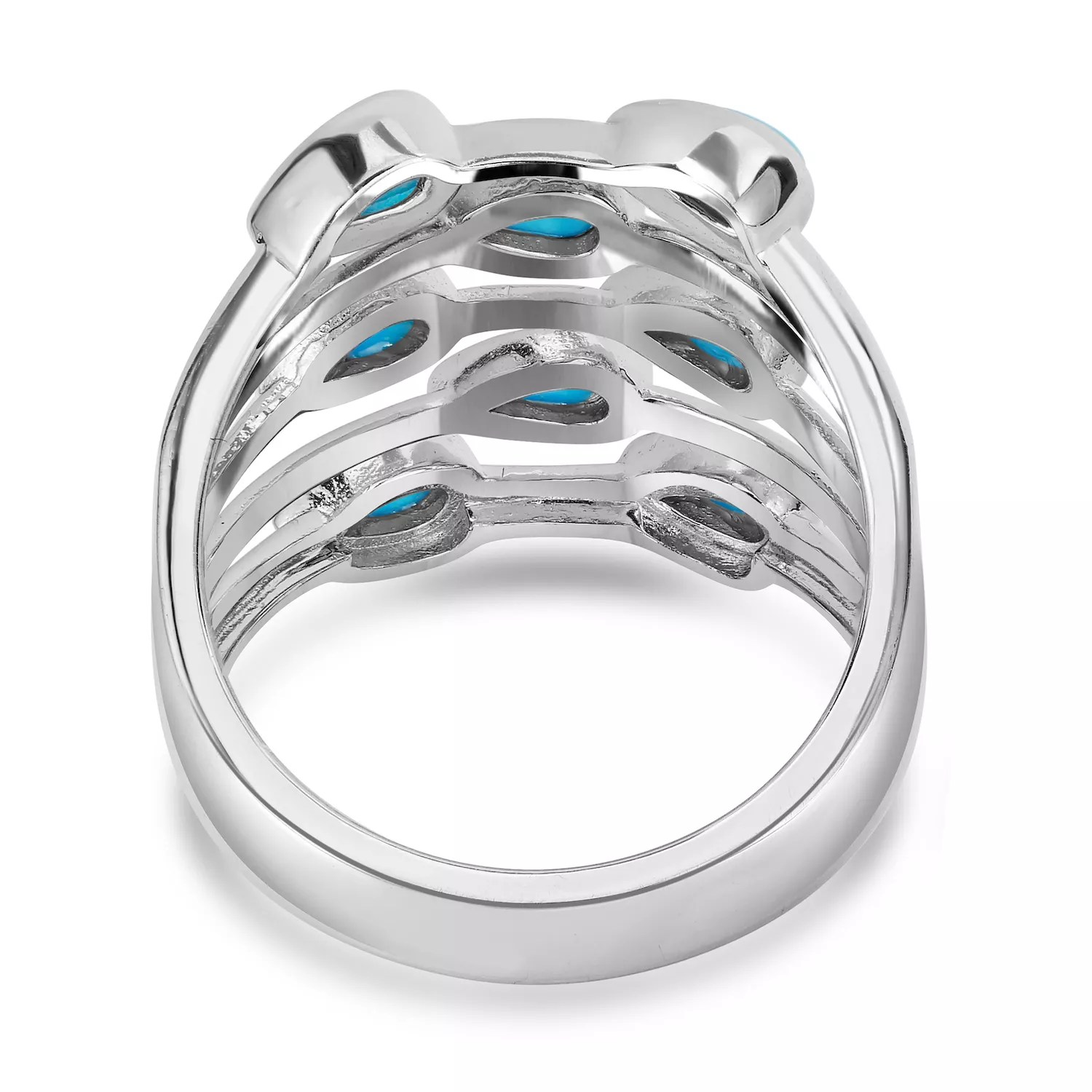 Gemistry 14k Gold Turquoise Stack Ring - Amazing Ultra HD Space Designs | Free Download