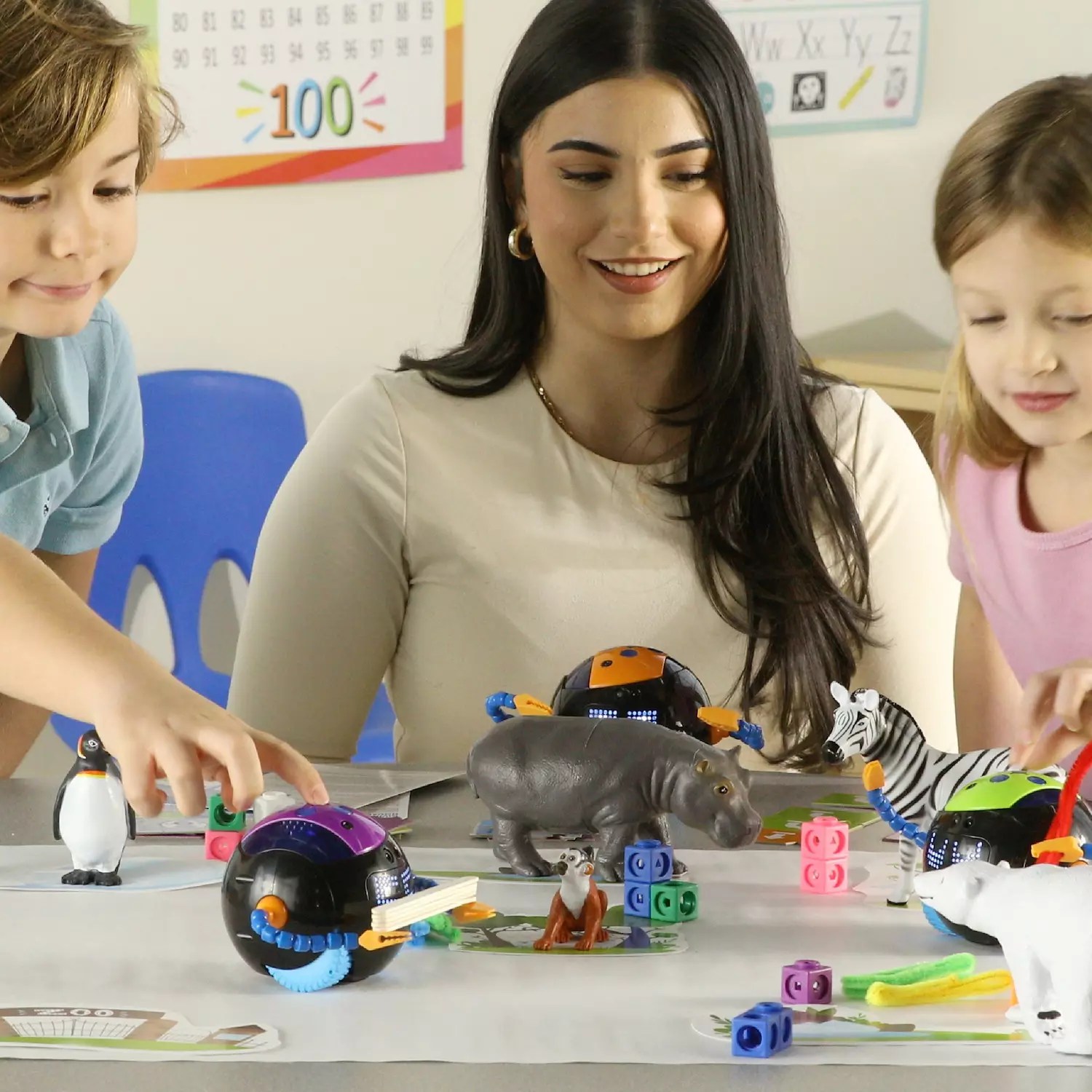 Learning Resources Cooper The Stem Robot Classroom Set - Beautiful 8K Mountain Illustrations | Free Download