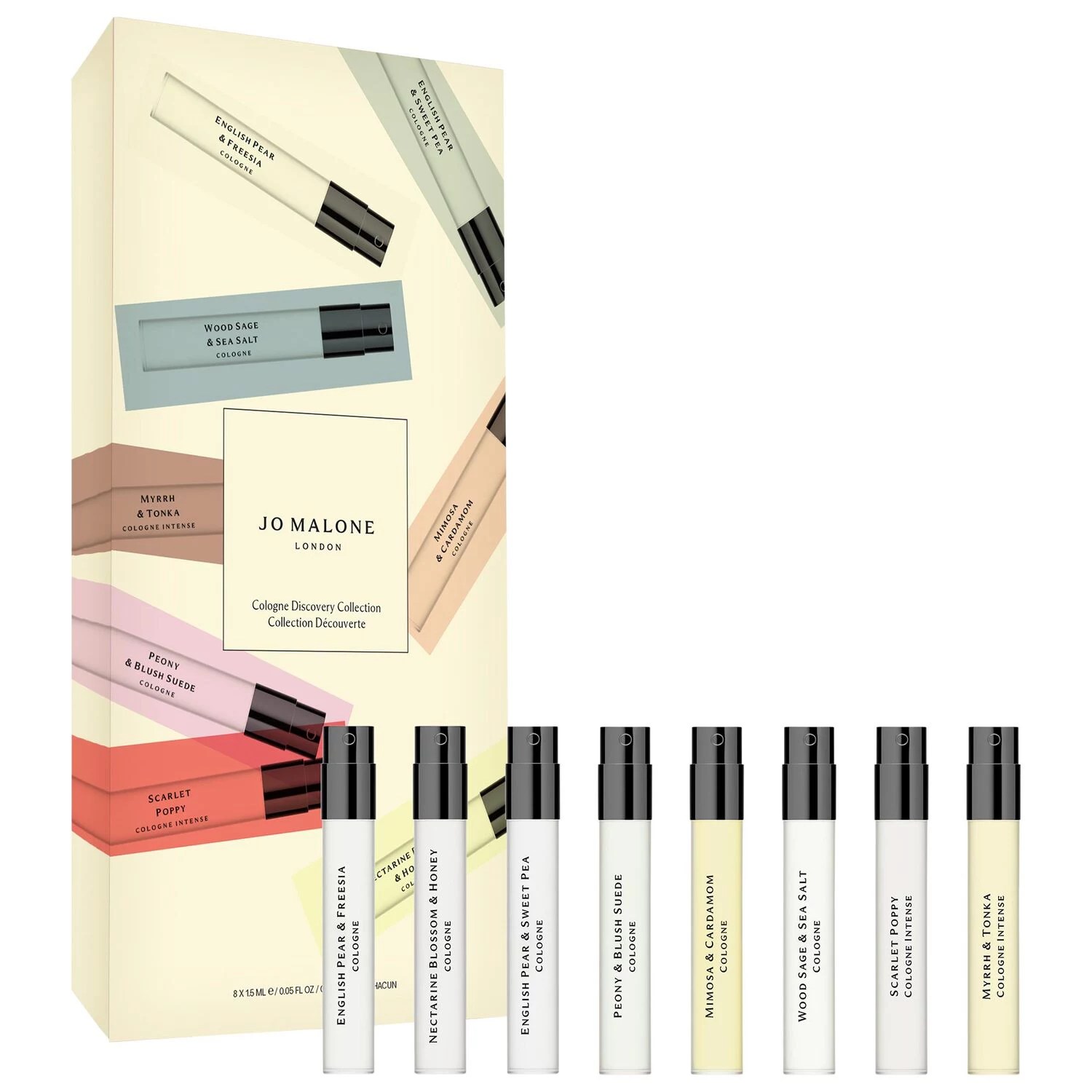 8-Piece Jo Malone London Mini Cologne Discovery Fragrance Set 