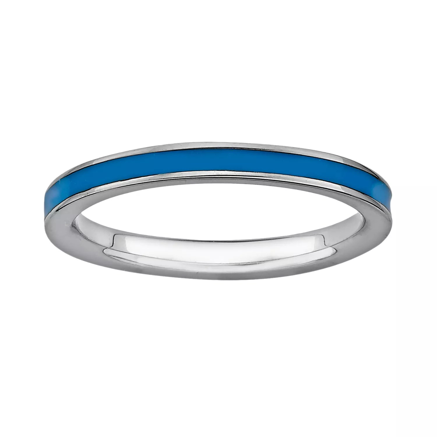 Blue Cloud Ring Enamel Ring Cloud Ring Stack Ring Dainty Ring Blue - Best City Images in Desktop
