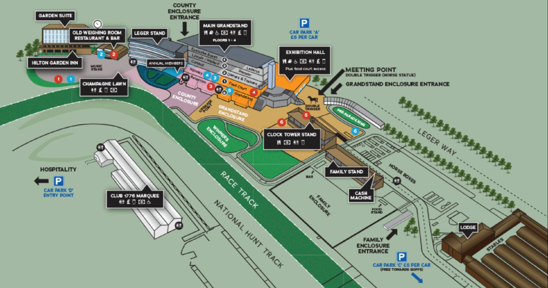Premier Enclosure Summer Saturday Series 1 Aug 2026 Doncaster Doncaster Racecourse Map V2 4932 