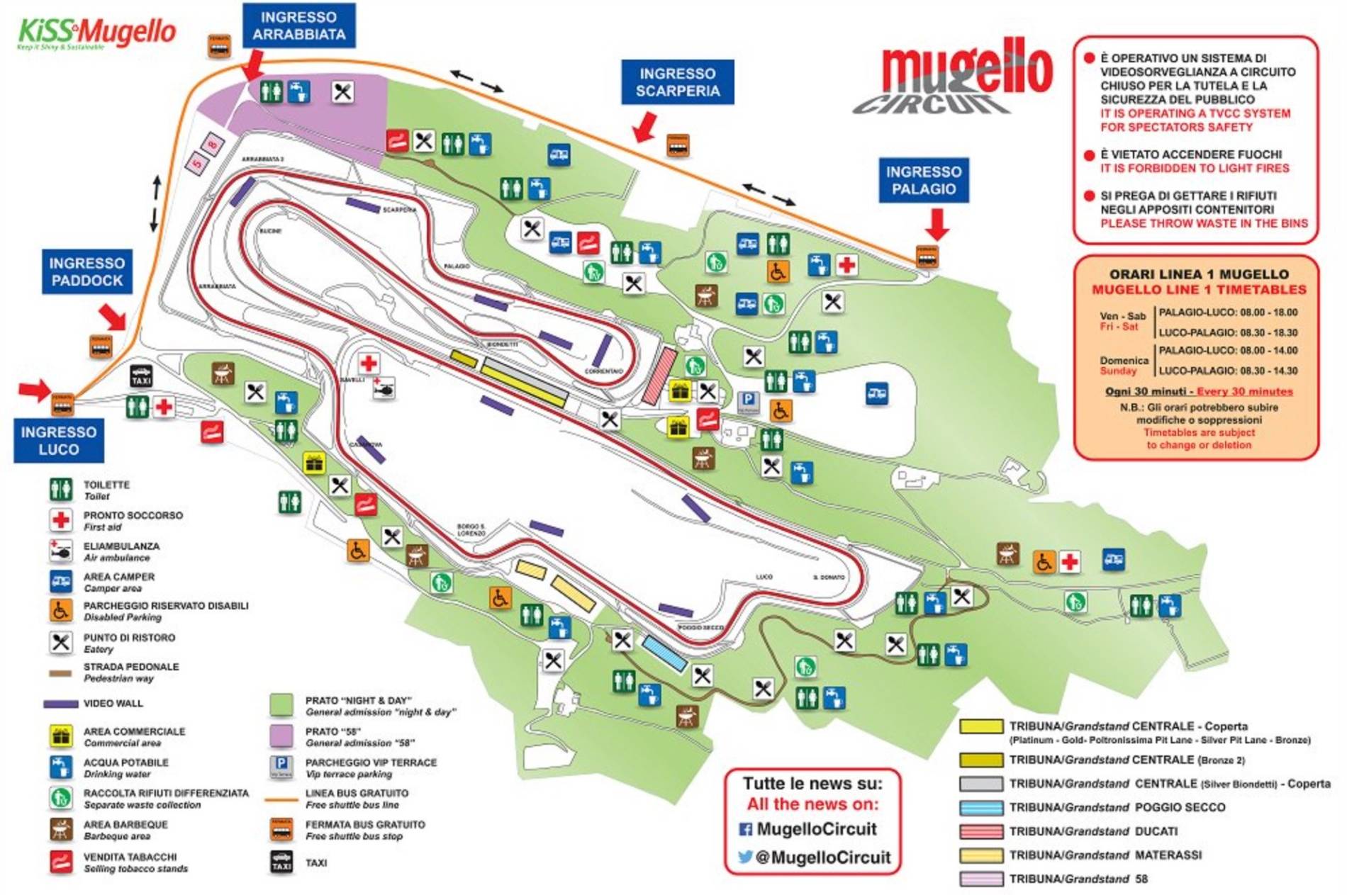 Italian MotoGP Tickets 29 31 May 2026 Mugello Circuit Koobit Mugello Circuit Map 69141 