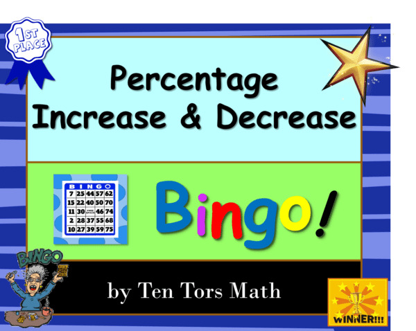 Percentage Increase And Decrease Game Made By Teachers - Minimal Image Collection - 8K Quality