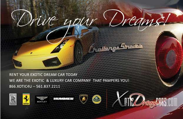 Xotic Dream Cars Exotic Car Rentals Florida Miami West