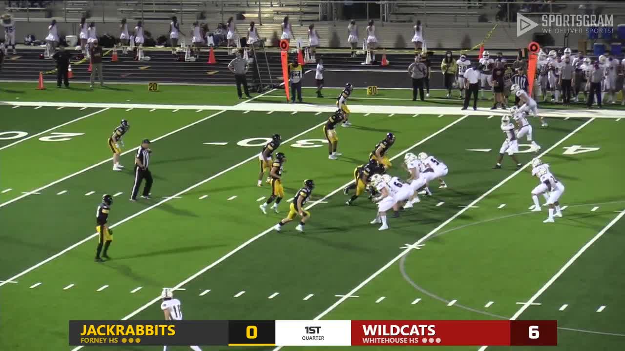 Player of the week award; Forney Football vs Whitehouse | Football | Sportsgram2