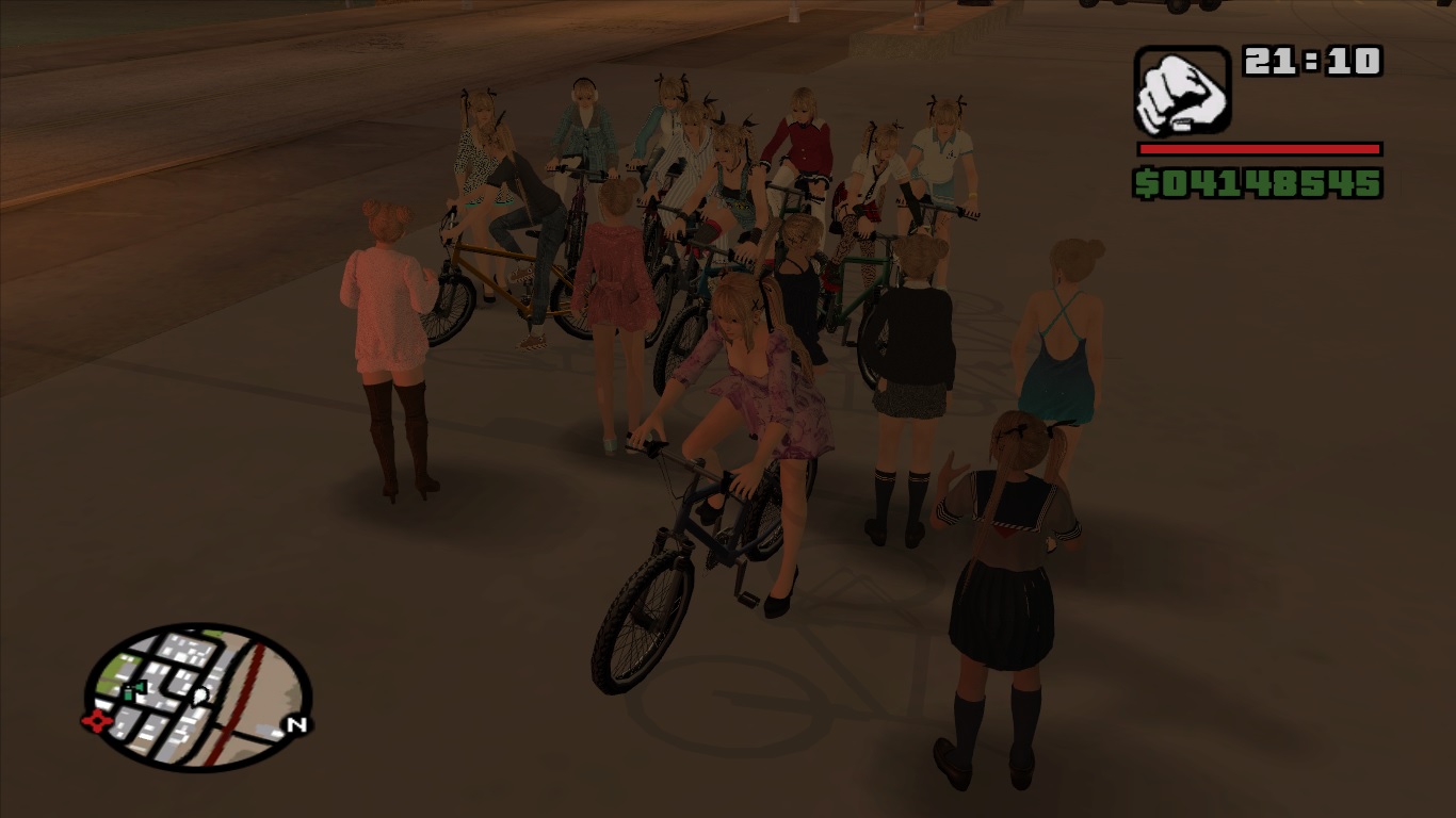Gta San Andreas Cj Girlfriends Locations CJGF8 Base 