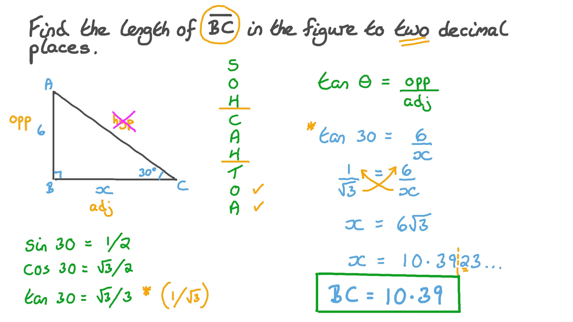 Question Video Using The Law Of Cosines To Calculate The Measure Of An Unknown Angle In A Triangle Nagwa Name Email.