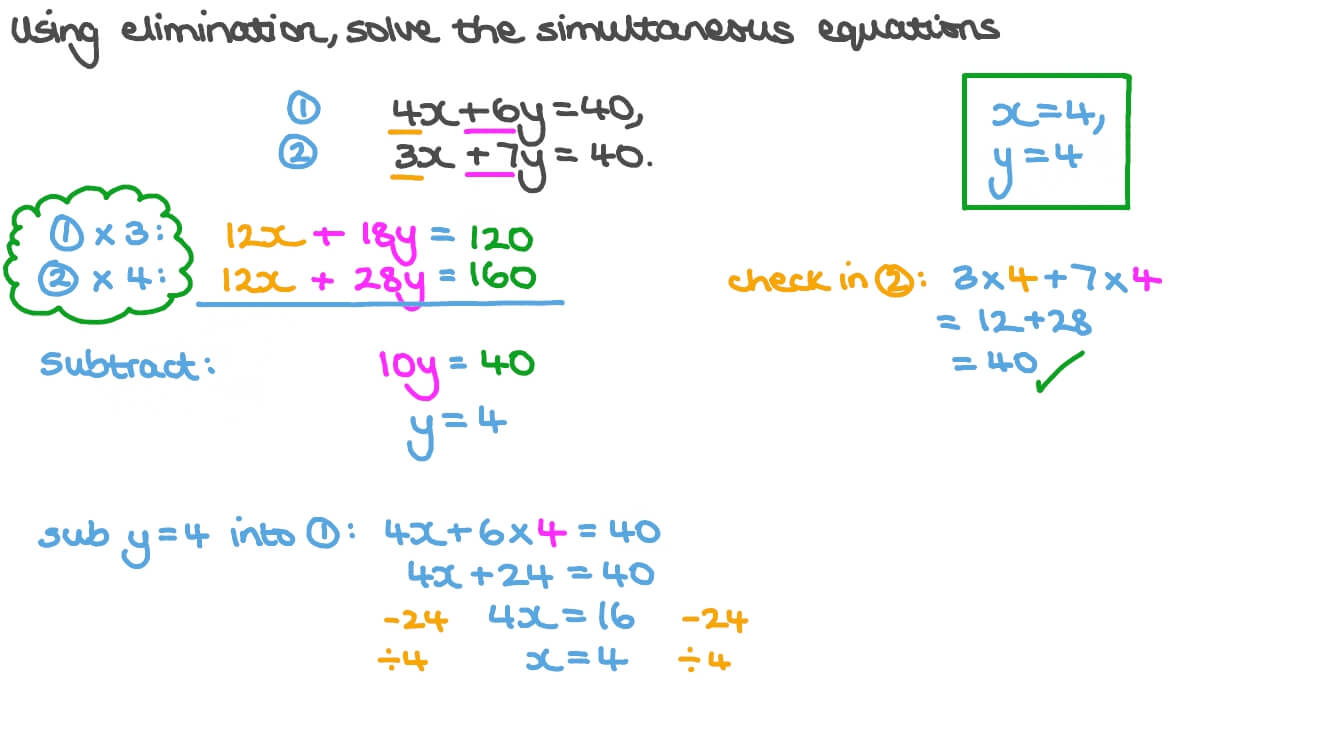 Which Of The Pairs Of Linear Equations Has Unique Solution No Solution Enter the Equation you want to solve into the editor.