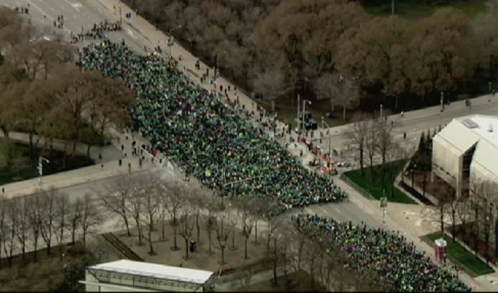 Chicagoans to Celebrate St. Patrick's Day with Virtual Bank of America Shamrock Shuffle Race This Weekend - Vimarsana News
