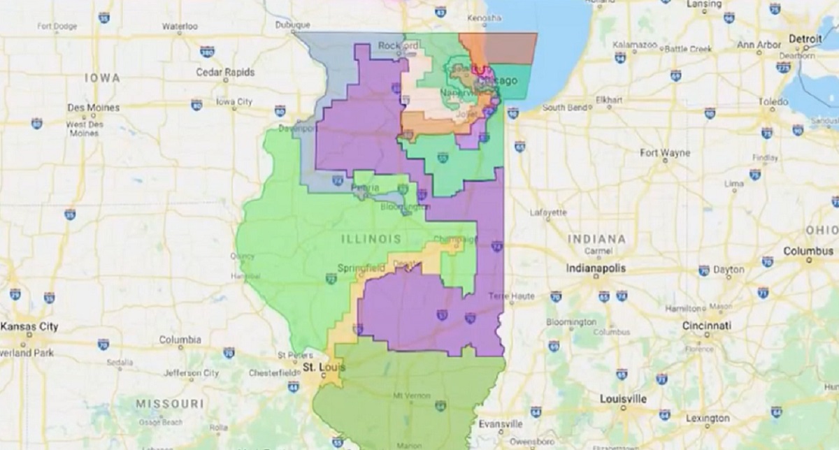 How New District Maps Could Shake Up Illinois Politics Map 