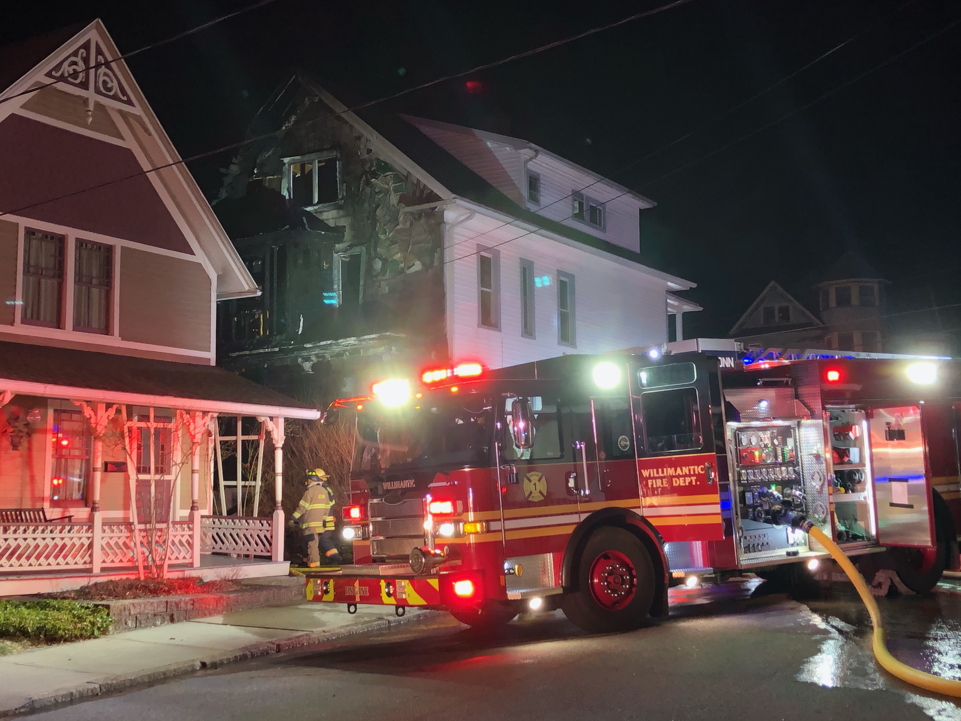 8 People Displaced After Fire at Multi-Family Home in Willimantic - Vimarsana News