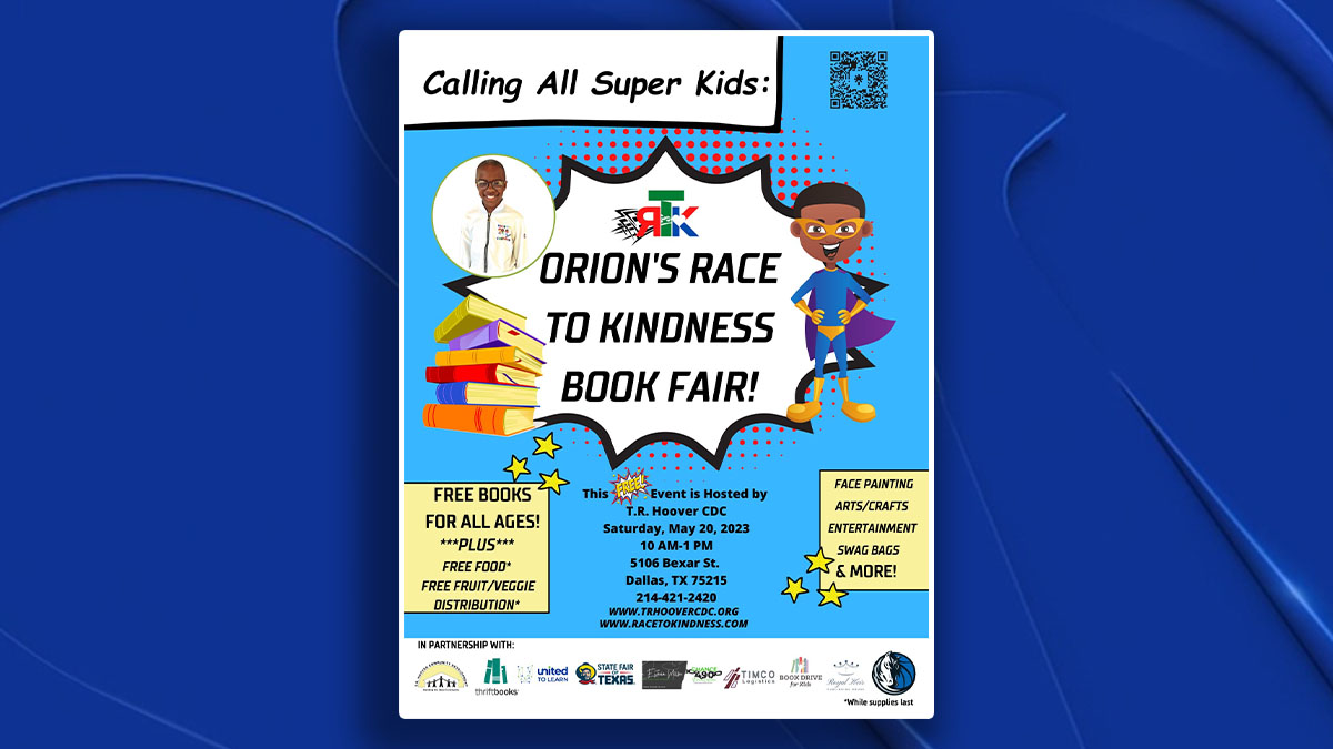 Free Book Fair Hosted by 12-Year-Old in North Texas