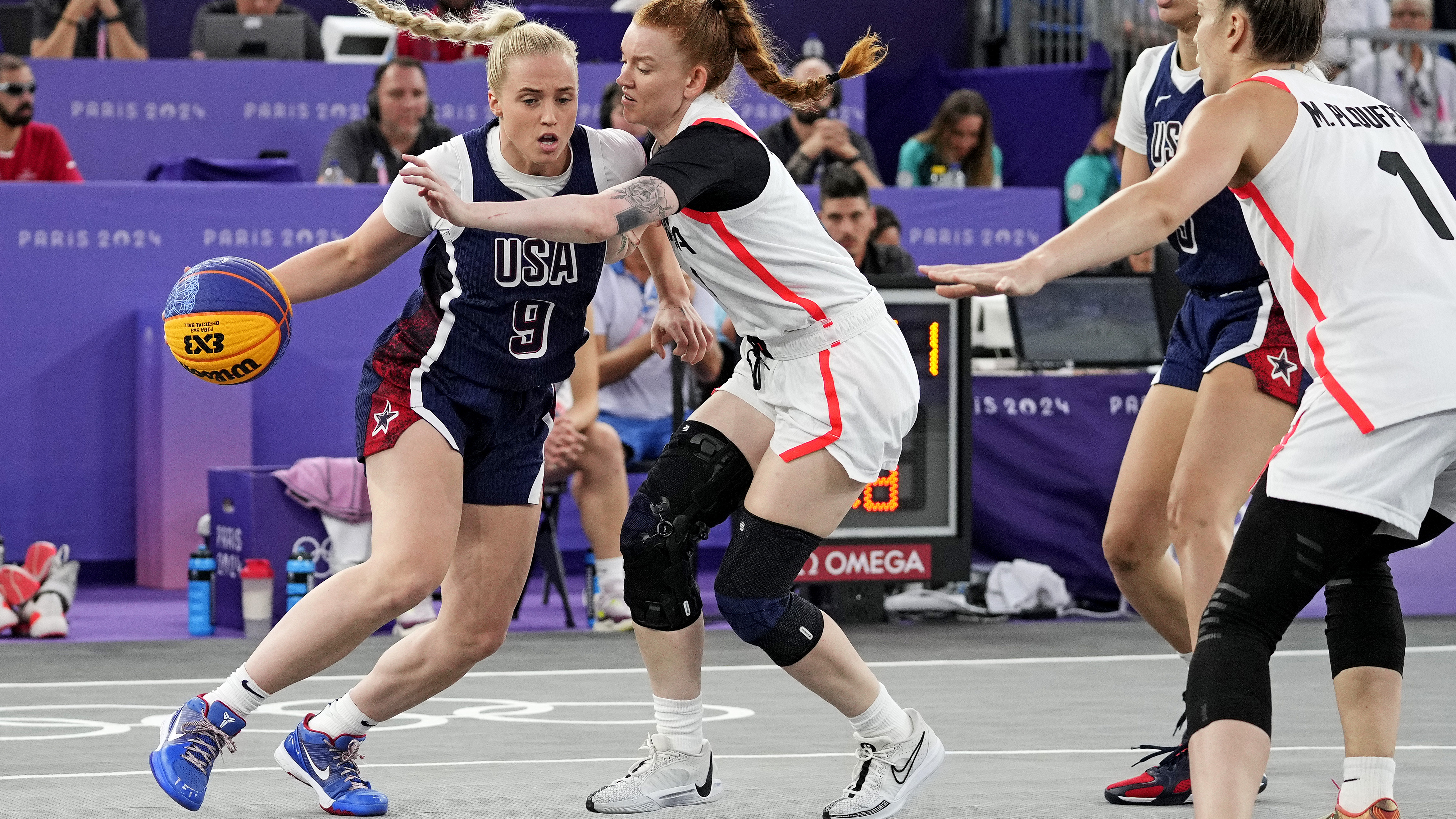 Team USA S Women S 3 3 Basketball Wins Bronze At 2024 Olympics NBC 5 USATSI 23918060 