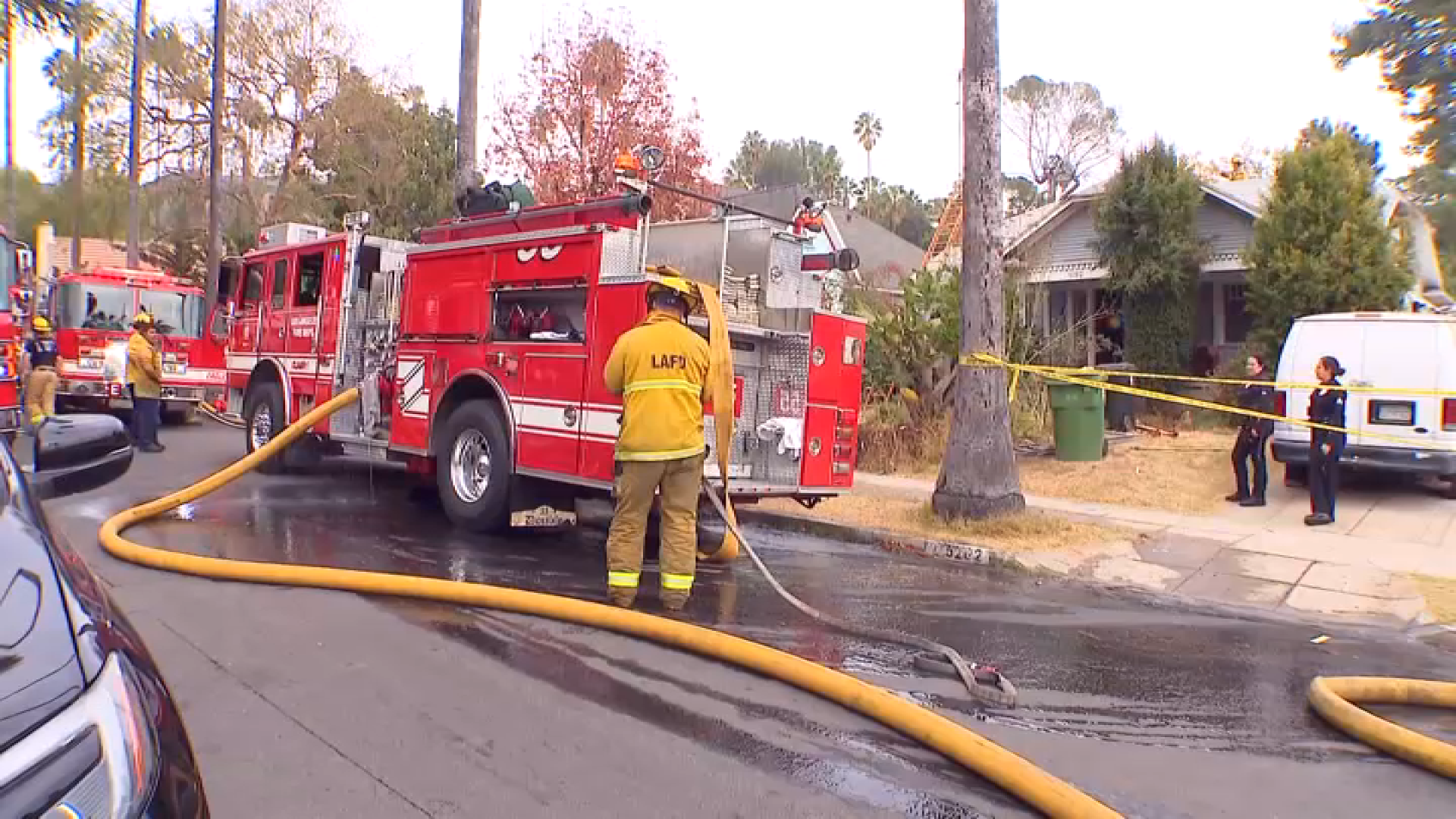 House Fire in Eagle Rock