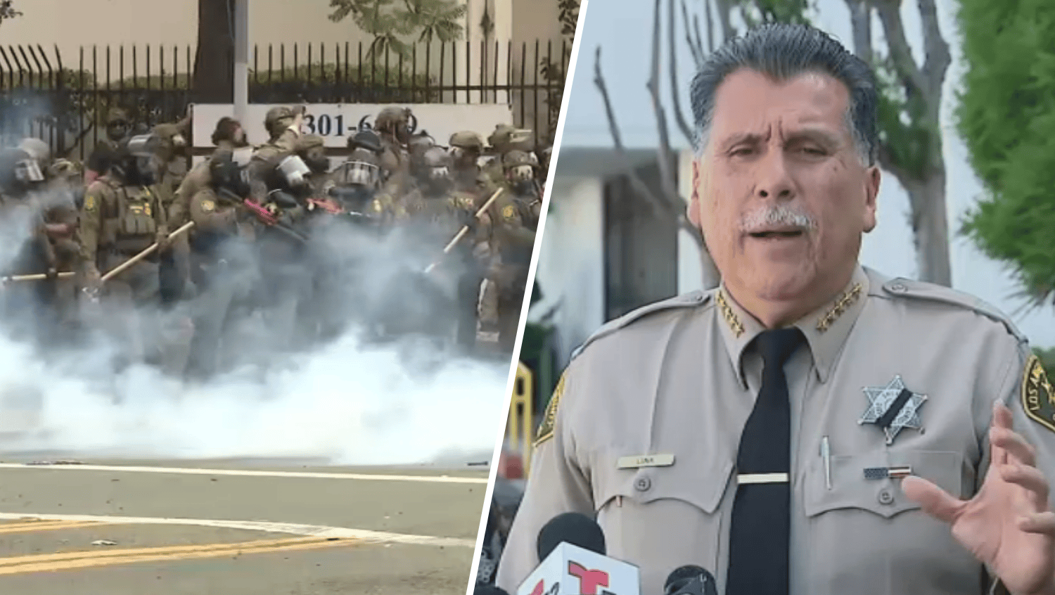 LASD Deploys Over 100 Deputies to Paramount Amid Unlawful Protest