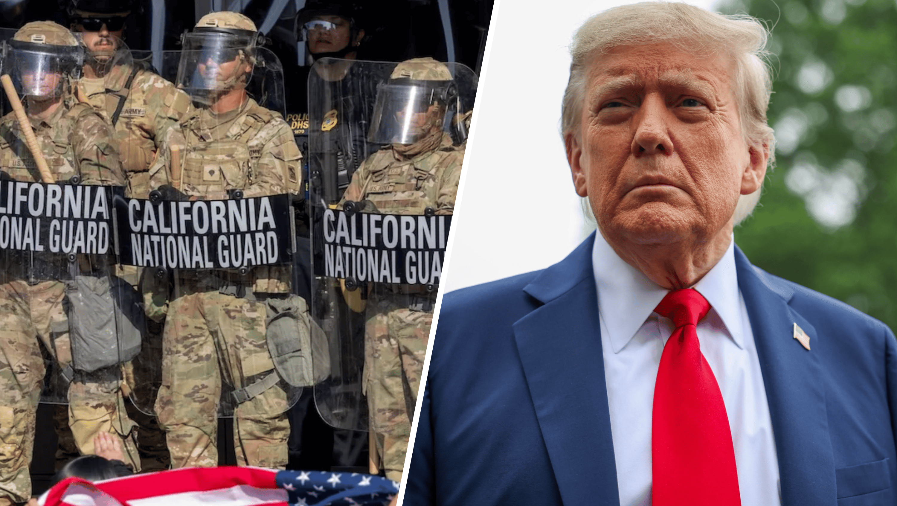 Trump Can Keep Control of California National Guard Troops