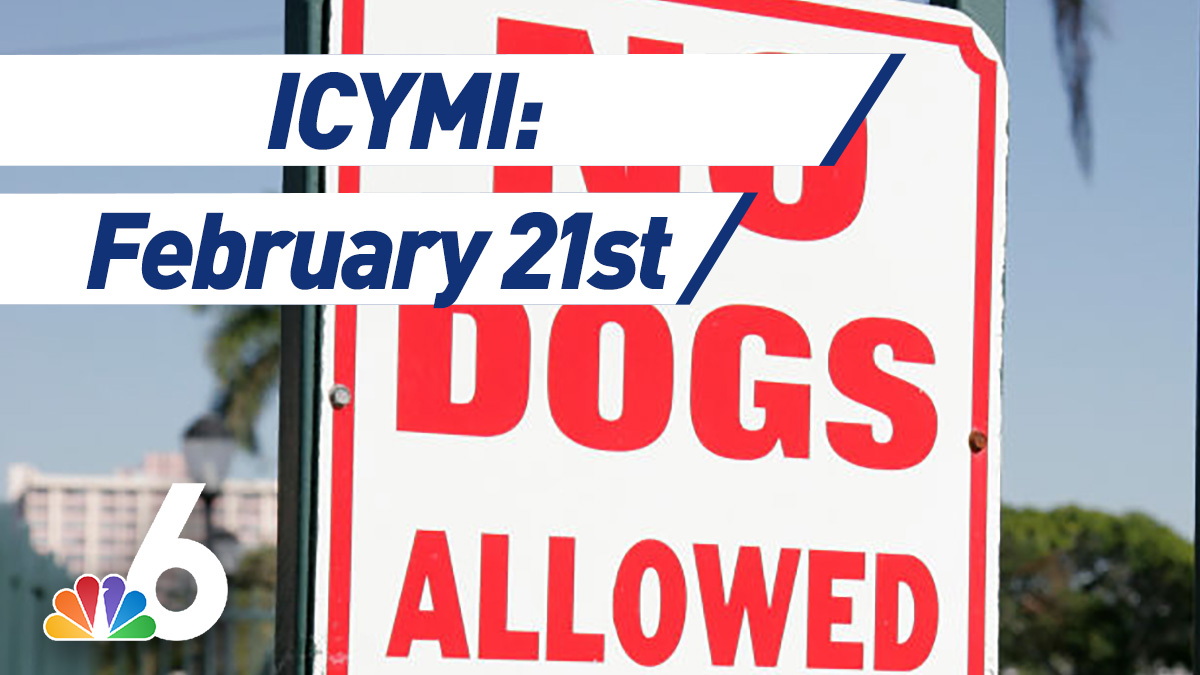 ICYMI: Dog Attacks Lead to Leash Law Crackdown, 'Sundown Towns' Examines Area's Segregated Past – NBC 6 South Florida - Vimarsana News