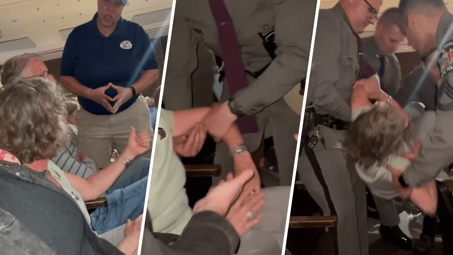 ‘Disgrace, disgrace!’ NY city corridor devolves into chaos as lady is carried out, video exhibits