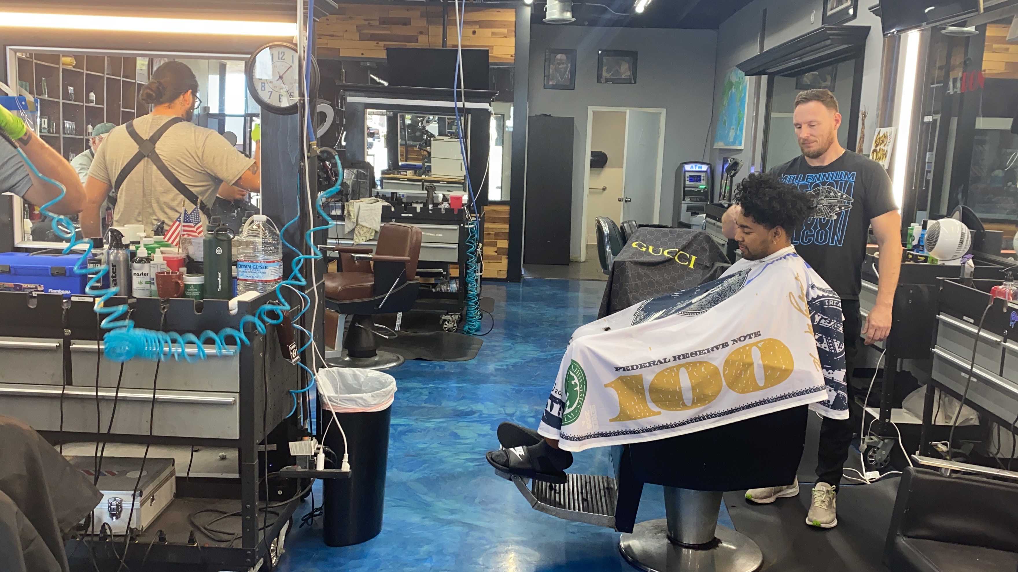 Barbershop Prepares for Economy's Reopening, Still Taking Precautions - Vimarsana News