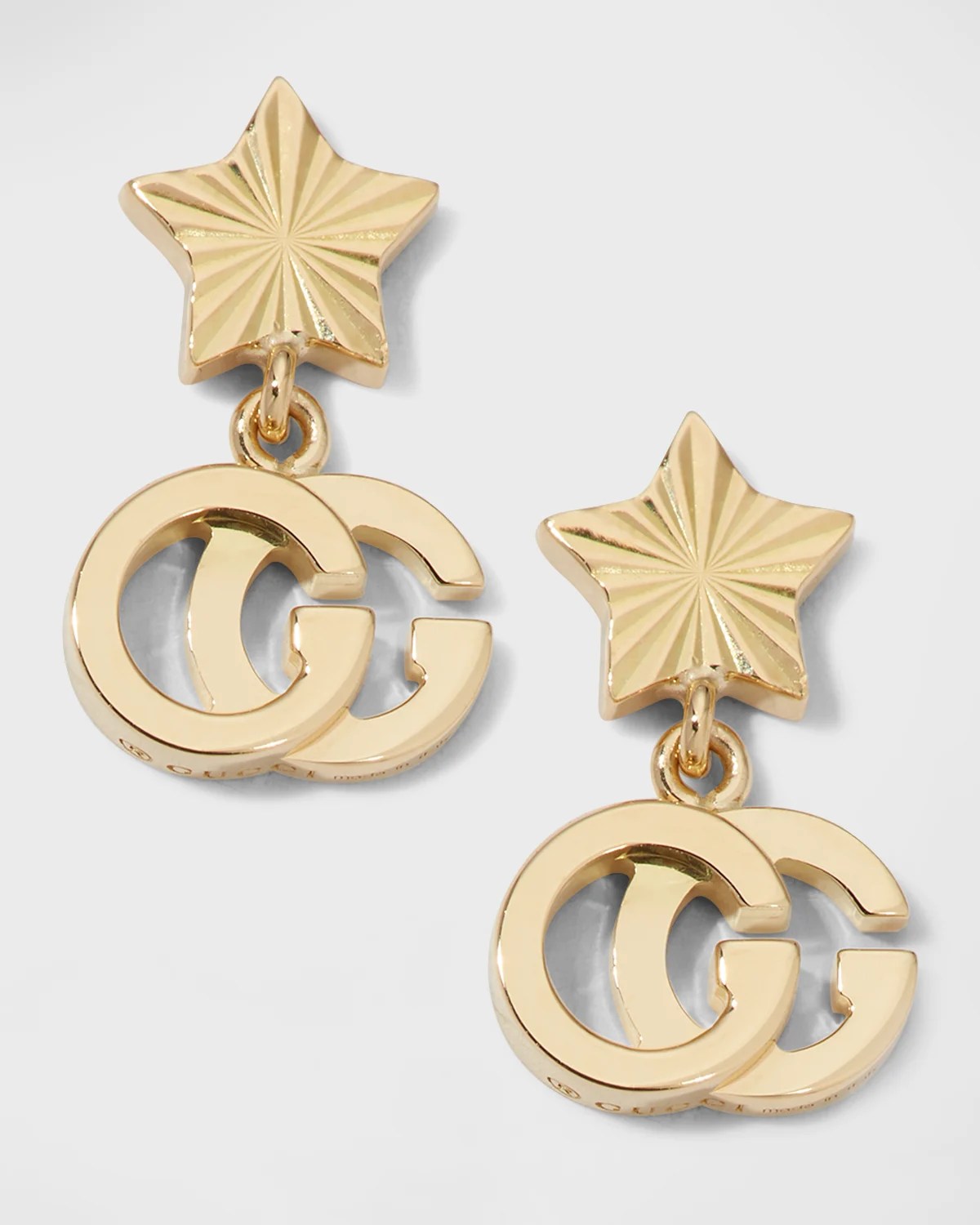 Gucci gg running stud earrings