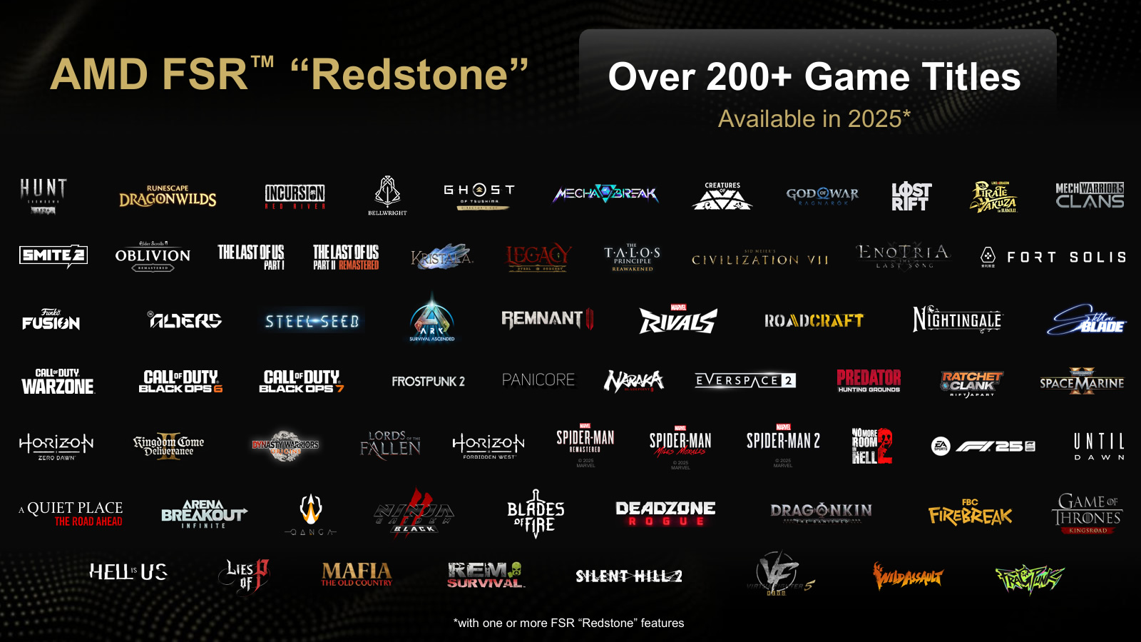 FSR Redstone Is Here And It S The Future Of Gaming OC3D AMD FSR Redstone Games 