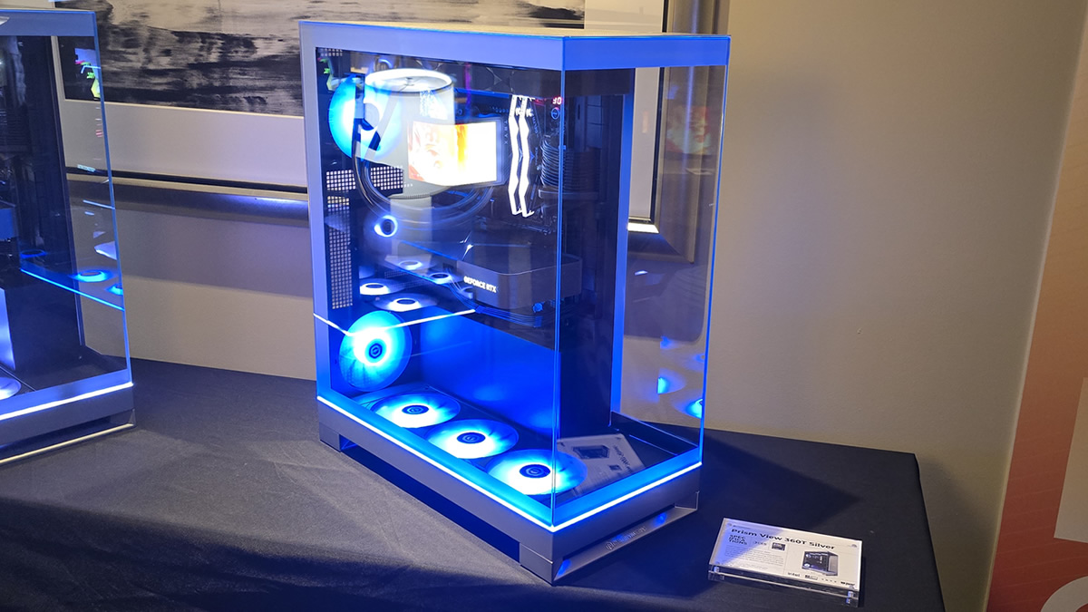 Becomes The King Of Budget PC Cases At CES 2026 OC3D Forums Prism View 360T Silver 