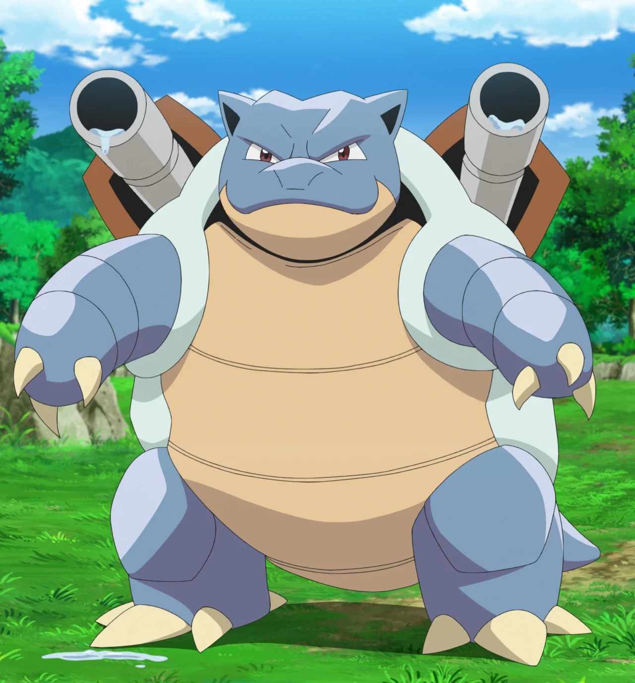 These games retell the story of the originals with higher fidelity graphics. Blastoise di Gary - PokÃ©mon Central Wiki