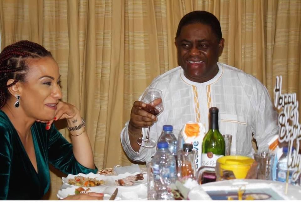 Femi Fani-Kayode with Lilian Olajumoke Ellas [PHOTO CREDIT: Femi Fani-Kayode]