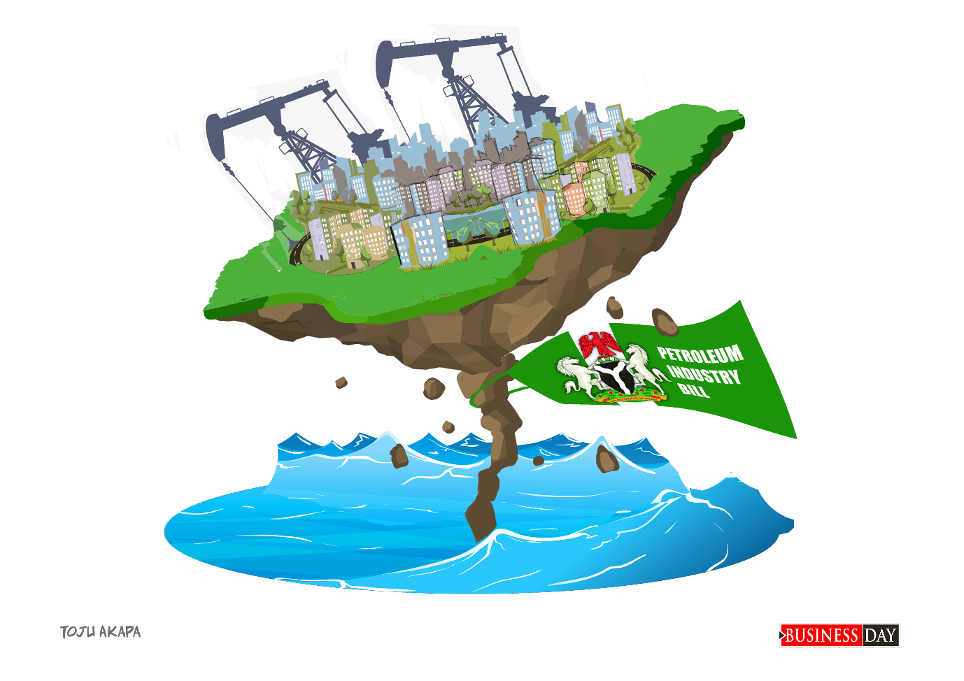 A picture used to illustrate the Petroleum Industry Bill