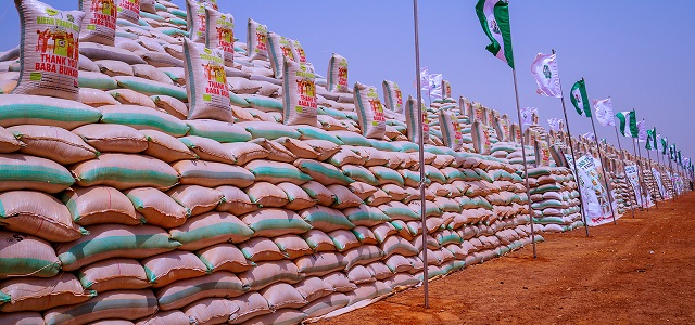 Rice Pyramid [Photo Credit: CBN]