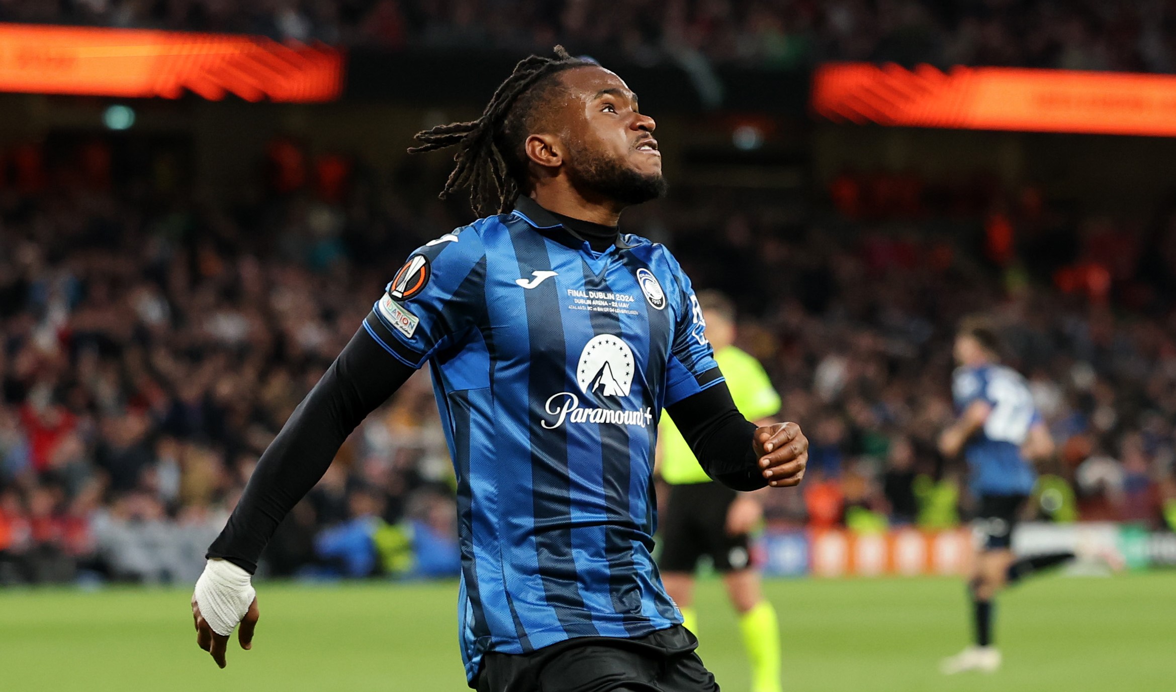 Ademola Lookman in action (PHOTO CREDIT: UEFA Europa League - @EuropaLeague on X)