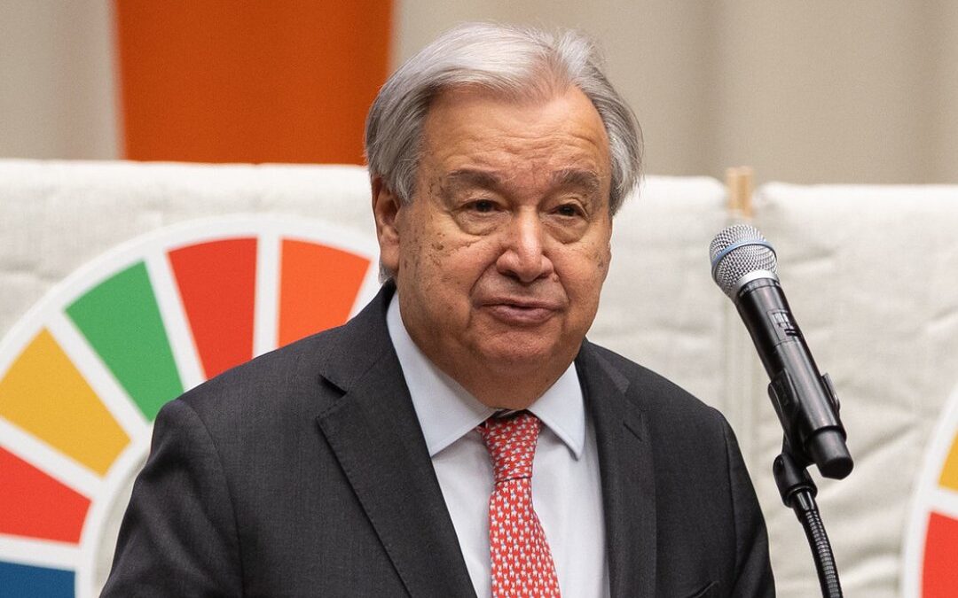 UN Secretary-General Antonio Guterres (CREDIT: X PAGE)