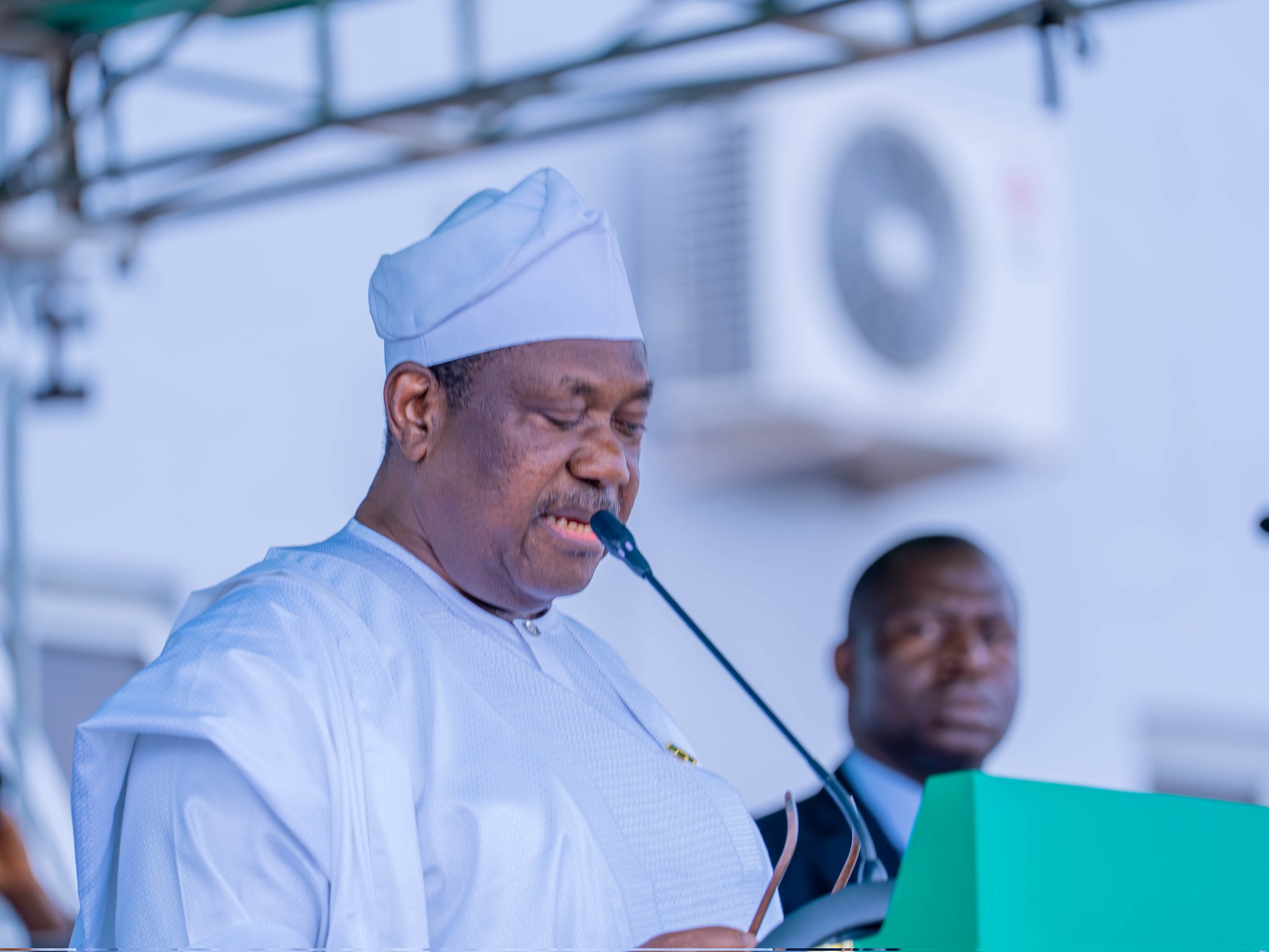 The Secretary to the Government of the Federation (SGF), George Akume. [PHOTO CREDIT: Twitter handle of Mr Akume]