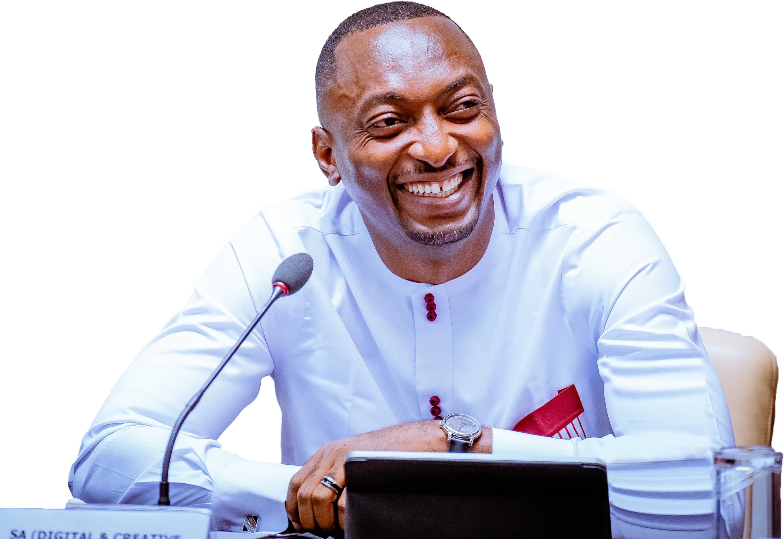 Fegho John Umunubo, former Special Assistant on Digital & Creative Economy (Office of the Vice President)