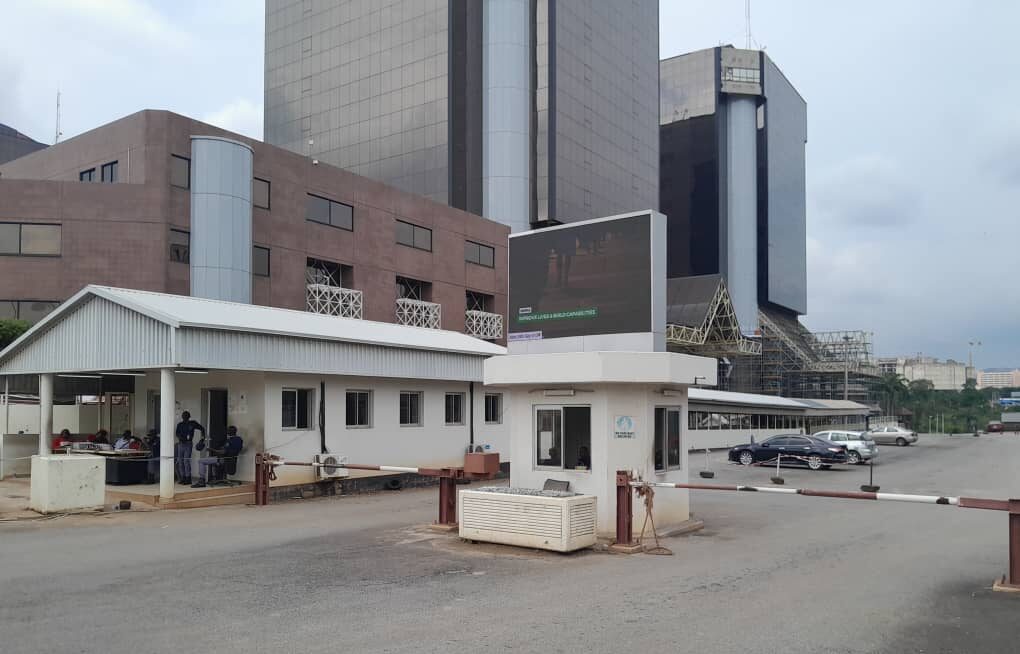NNPC Towers under lock and keys