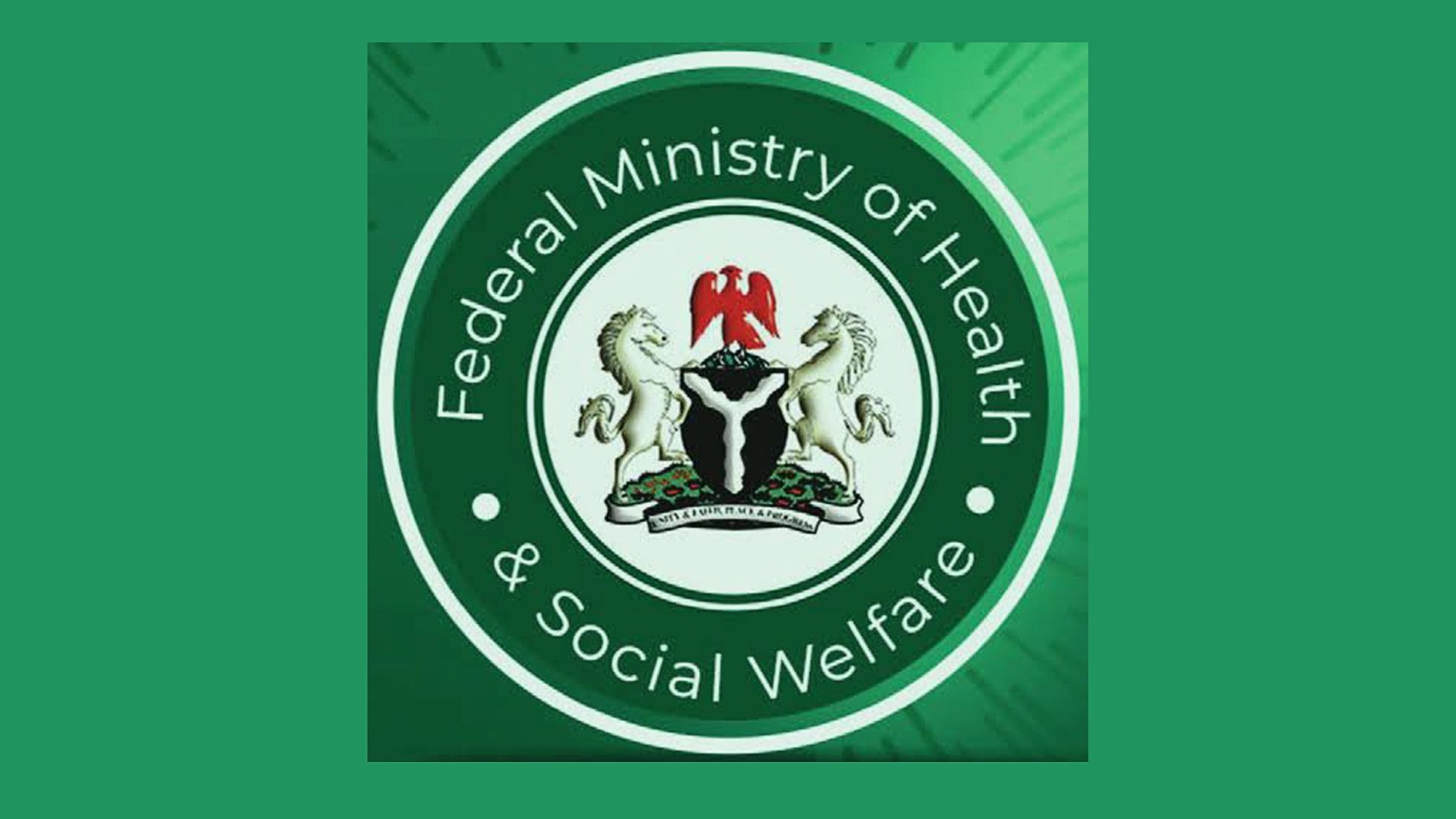 The Federal Ministry of Health and Social Welfare’s logo (PHOTO CREDIT: guardian.ng)