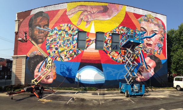Take a peek at some of the street art murals in the city that has one