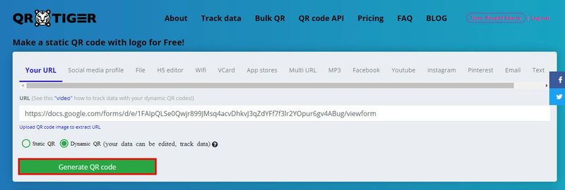 To do that, please go settings>unique submission>no, check cookies only, check cookies and ip. How To Make A Qr Code For A Google Form Free Custom Qr Code Maker And Creator With Logo
