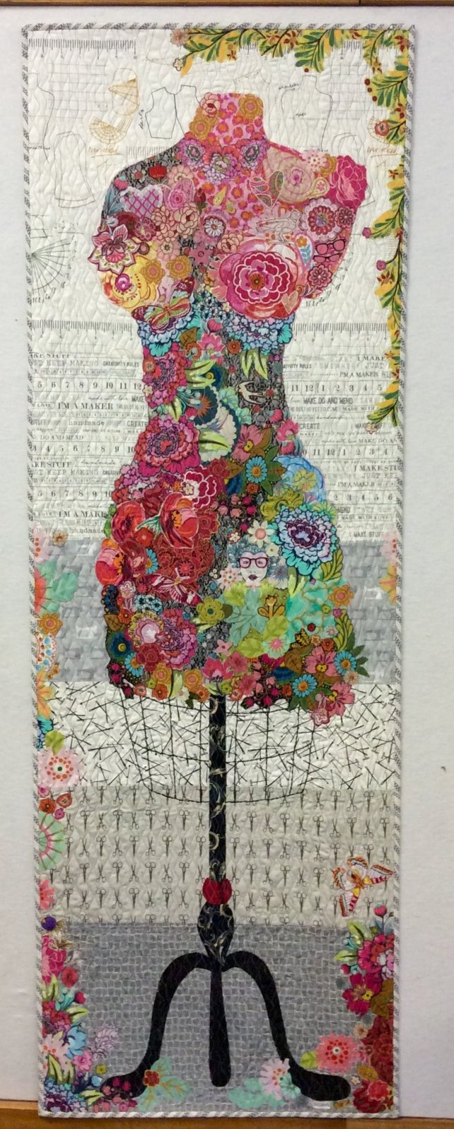 Perfect Form Dress Form Collage Pattern By Laura Heine 724696747895