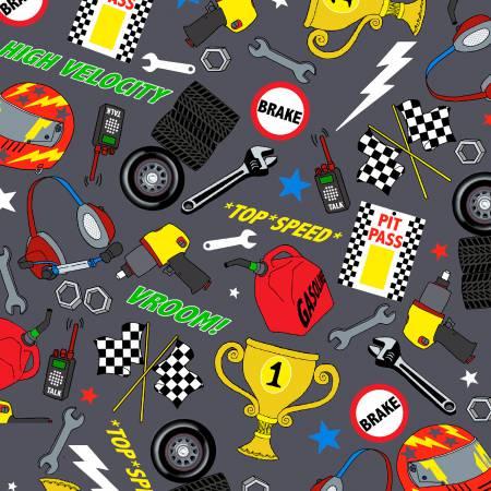 Racing accessories gray