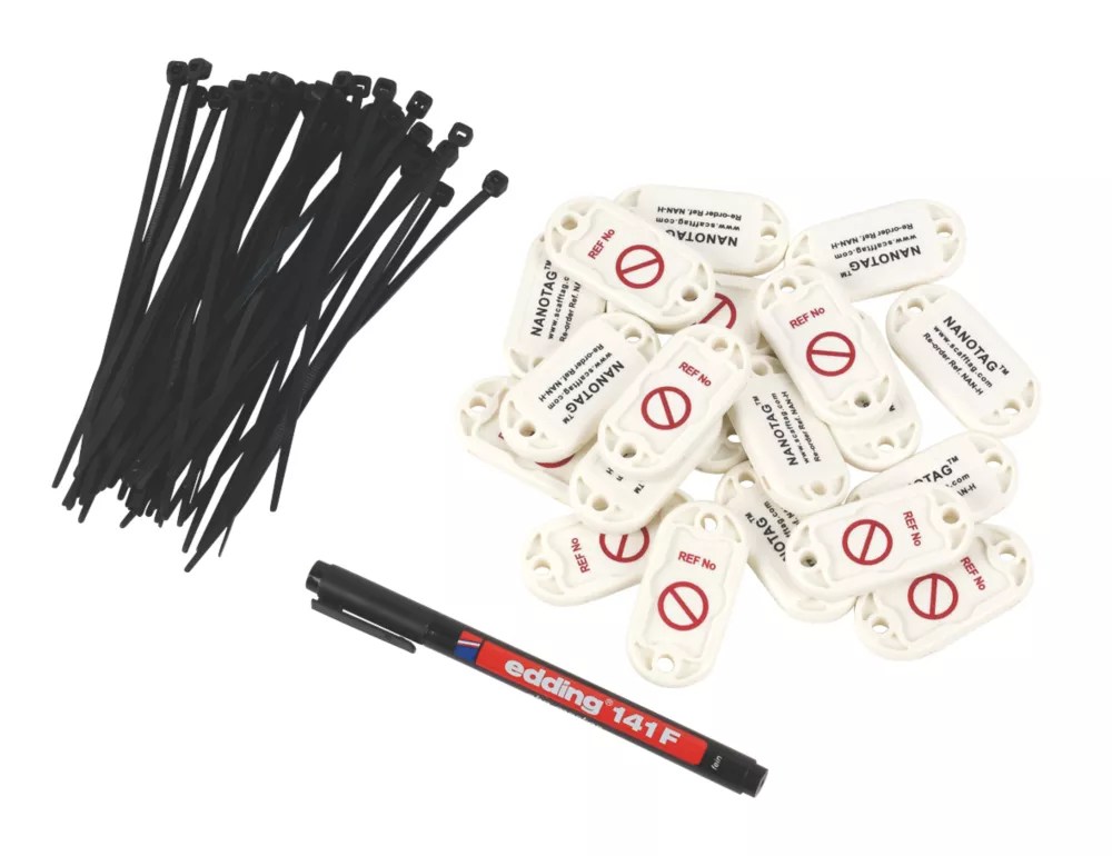 Scafftag Nanotag Tagging Kit - Best Minimal Patterns in Mobile